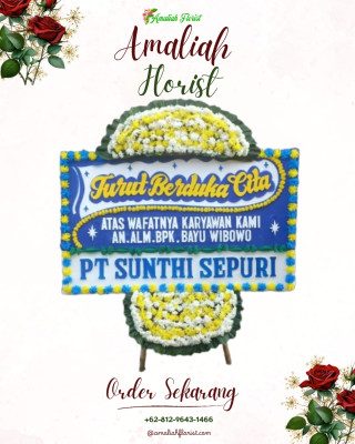 Papan Bunga Duka di Kotagede