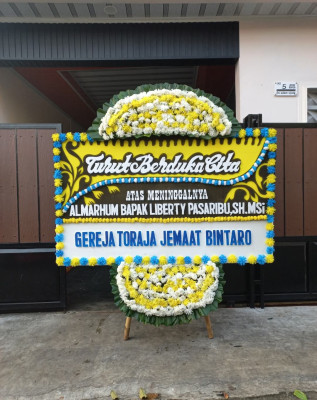 Papan Bunga Duka di Kotagede
