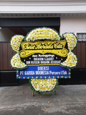 Papan Bunga Duka di Kotagede