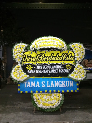 Papan Bunga Duka di Kotagede